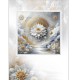 INSPIRAZIONS MAXI GREETING CARD White Lotus Crown